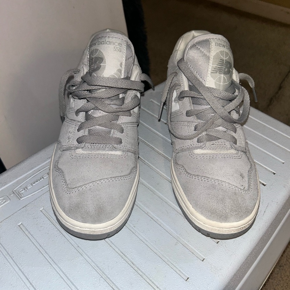 New Balance 550 Gray Sneakers